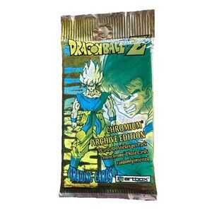 2000 Dragon Ball Z Chromium Archive Edition One Booster Pack